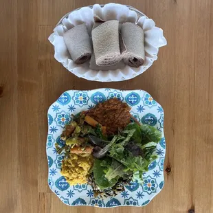 Veggie/vegan sampler