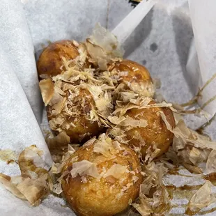 Takoyaki balls.... Good