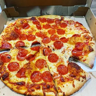Pepperoni pizza