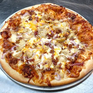 BBQ Chicken pizza