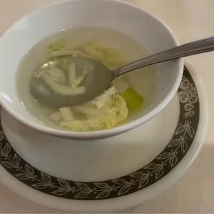 I forgot the dinners come with homemade noodle soup. Sooooo good!