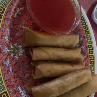 Love the egg rolls here