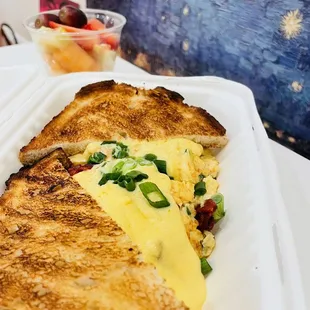 Salmon Scramble Breakfast Special