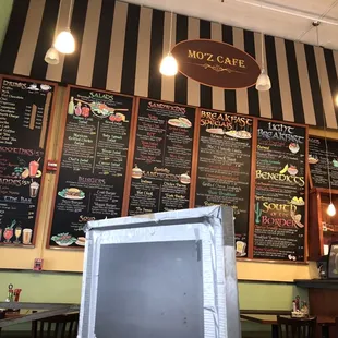 Menu board