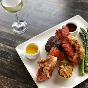 Steak and Lobster