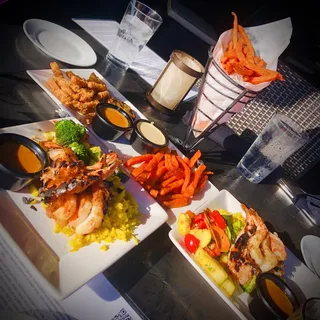 Peri-Peri Prawns Lunch