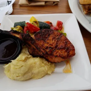 Wood Grilled Pork Chop
