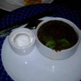 Portuguese Hot Butter Pudding
