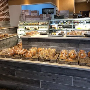 Beautiful baked goods at Mozart Bakery