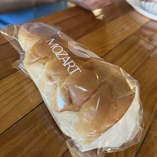 Chocolate cream bread