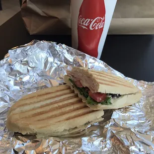 Turkey panini