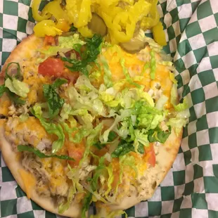 Tuna melt Pita. This is the best in Colorado.