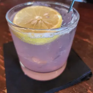 Lavender lemonade.