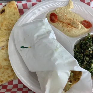 Falafel Gyro platter