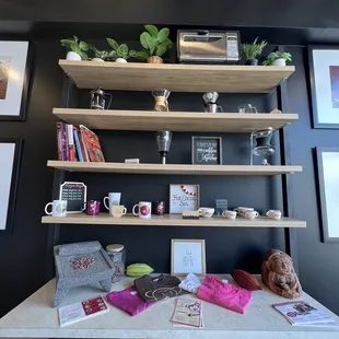 Decor near the entrance.