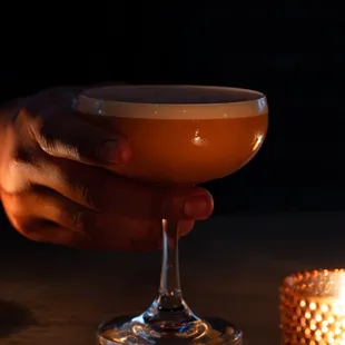 Cocktails under the candlelights at Mozwell Claremont