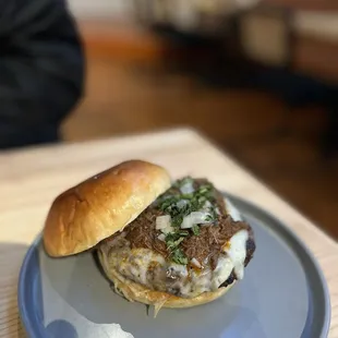 Wagyu Birria Burger