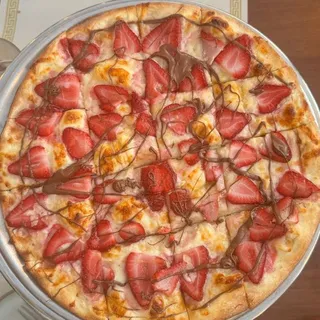 (Small Size) Nutella Strawberry Dessert Pizza