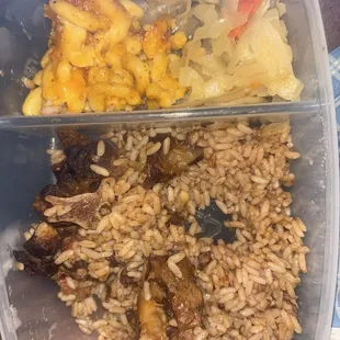 Large meal: Oxtails