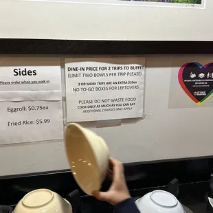 The quality at this Mongolian BBQ has declined significantly. It is no longer an all you can eat place.