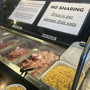 All ingredients were refilled quickly