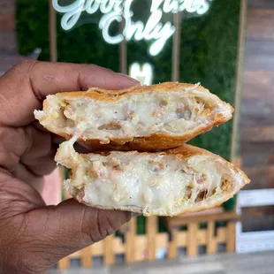 Bacon Egg &amp; Cheese Empanada