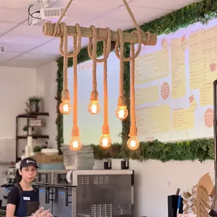 two women sitting at a table in a restaurant