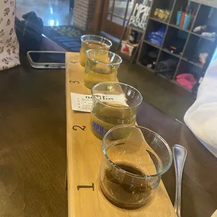 Beer flight!