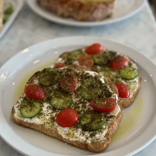 Labneh Toast