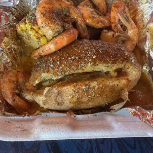 Thursday shrimp special