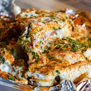 Ultimate Seafood Potato. For more photos, check out @thefooddudeclt on Instagram.