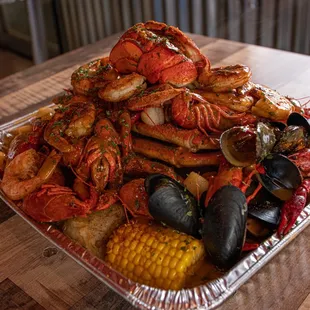 paella, food
