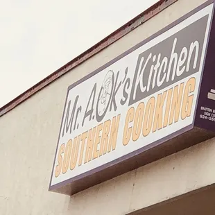 Outside Mr A-Ok&apos;s Kitchen