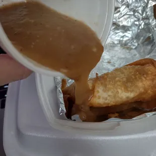The sauce for the rolls is some of the best gravy I&apos;ve ever had, &amp; I&apos;m a Texan!