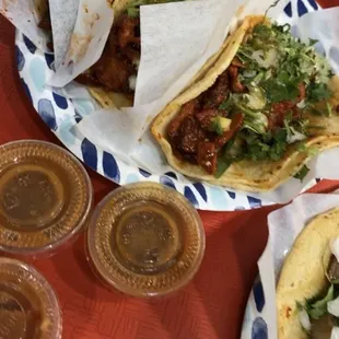 3 Tacos de Adobada