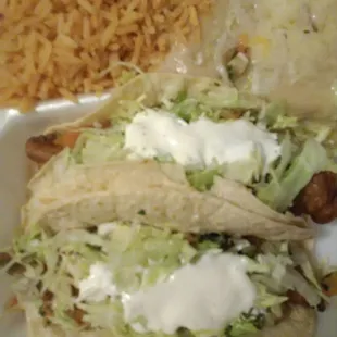 Potato Taco Plate
