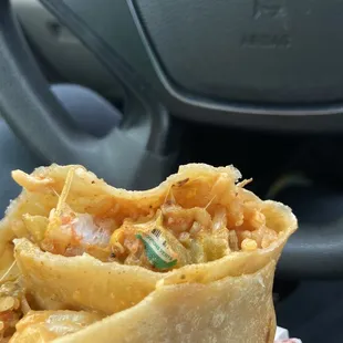 Shrimp Burrito