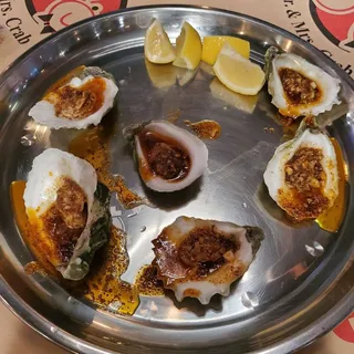 Steamed Oysters