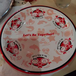 I thought the plates were interesting