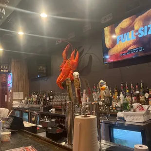 Bar at Mr &amp; Mrs Crab