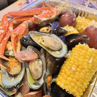 oysters, mussels, oysters and mussels, shellfish, food