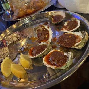 Steamed Oysters