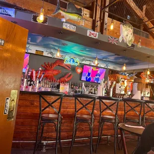 The bar