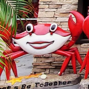Crab mascot