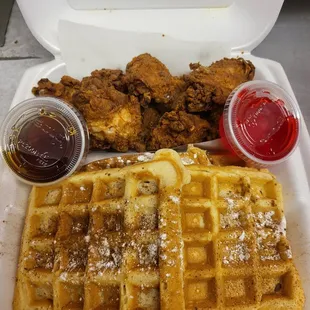 Chicken &amp; Waffles
