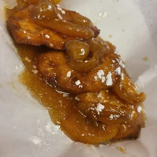 Fried Peach Cobbler