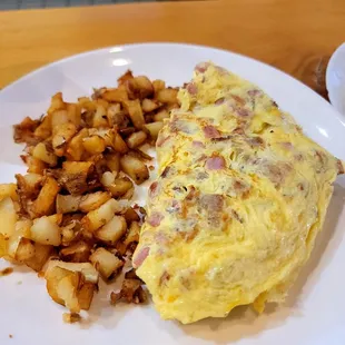 Meat omelet