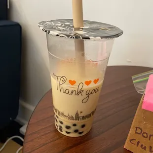 Jasmine Green Tea Fresh Milk