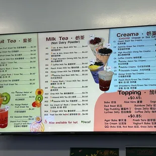 Menu January 2024