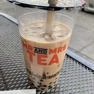 Mr. and Mrs. Black Milk Tea